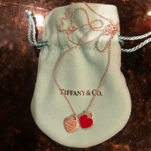 Tiffany Double Heart pendant